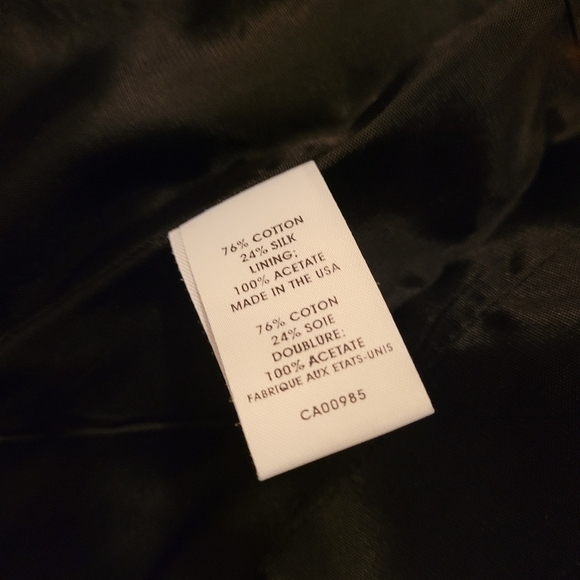 Nanette Lepore Dress Coat Black and White design 0 - Picture 10 of 11